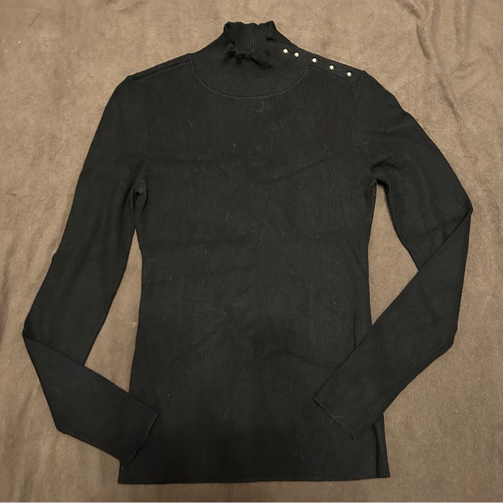 White House Black Market Mockneck Sweater